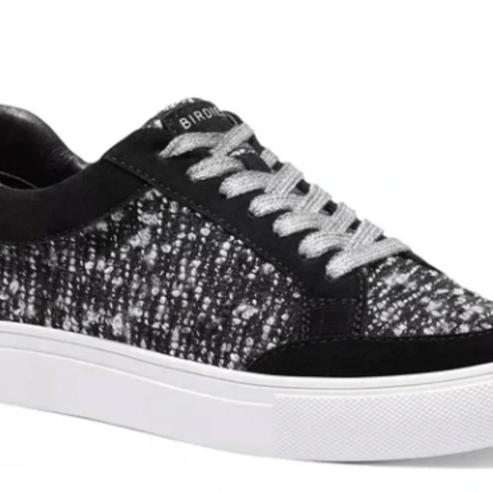Black and silver Birdies shoes-size 9